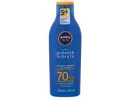 Protetor Solar Corporal Nivea FPS 70 Sun - Protect & Hidrata 200ml