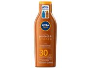 Protetor Solar Corporal Nivea Sun FPS 30 - Protect & Bronze 200ml