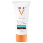 Protetor Solar Facial com Cor Vichy - Hydra-Matte FPS50