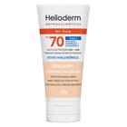 Protetor Solar Facial Helioderm Oil Free 3 em 1 FPS 70 Cor Bege Claro 50g