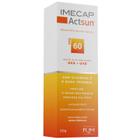 Protetor solar facial imecap actsun fps60 sem cor com 50g