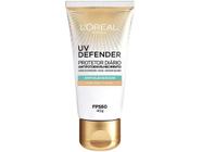 Protetor Solar Facial Loreal Paris FPS 60 Claro - UV Defender Antioleosidade 40g