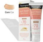 Protetor Solar Facial Neutrogena Sun Dry Skin Pele Seca - Com Cor - FPS70 - 40g - Johnson & Johnson