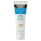 Protetor Solar Facial Neutrogena Sun Fresh FPS 70