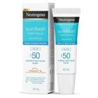 Protetor Solar Facial Neutrogena Sun Fresh Hydro Boost FPS 50 Sem Cor 40ml