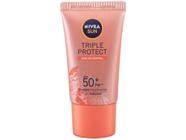 Protetor Solar Facial Nivea FPS 50 Sun - Tripla Proteção Loção Antiacne 40ml