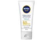 Protetor Solar Facial Nivea FPS 60 Sun - Toque Seco Antissinais 50ml