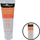 Protetor Solar Facial Sun Fresh Derm Care Dry Skin sem Cor Fps 70 40g Neutrogena