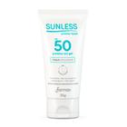 Protetor Solar Facial Sunless Gel Translúcido FPS 50 35g