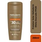 Protetor Solar Helioderm Efeito Dourado FPS30 200ml