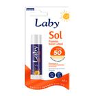 Protetor Solar Labial Laby FPS 50 Stick Sem Sabor com 4,5g