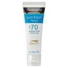 Protetor Solar Neutrogena Sun Fresh Facial Fps 70 40g