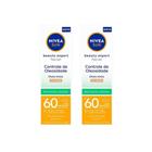 Protetor Solar Nivea Facial 50G Beauty F60 Cor Media-kit 2un