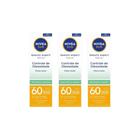 Protetor Solar Nivea Facial 50G Beauty F60 Facial Oleosa-3Un