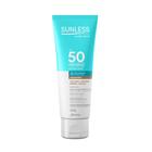 Protetor Solar Sunless com Base Bronze FPS 50 Toque Seco com Efeito de Base 60g