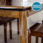 Protetor Toalha de Mesa Transparente PVC 210x140 cm