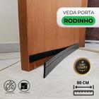 Protetor Veda Porta Rodinho Anti Inseto Escorpião Pó Adesivo tiras autocolantes 80CM Vidro Blindex Madeira