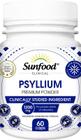 Psyllium Premium Powder 60 Cápsulas 1200mg - Sunfood