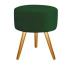 Puf, Puff Para Sala Pé Palito Verde Militar 50 Cm Altura - Decore.Com