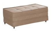 Pufe Cama Dobrável Casal 130cm Zari