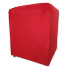 Puff Banqueta Quadrado Cubo Decorativo Vermelho - De Coração Shop