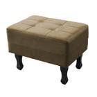 Puff Bella Decorativo Sala de Estar Suede Diversas Cores - Maitê Moda Casa