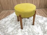 Puff Decorativo Amarelo 331 Mona - Alpoim