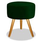 Puff Decorativo Nina Platinum Decor Verde