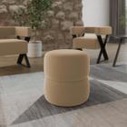 Puff Paris Redondo Diferente Luxo Decorativo - VNS CONCEPT