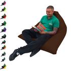 Puff Triangular Almofadão Gigante Cheio Com Enchimento Material Sintético Para Eventos