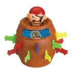 Pula Pirata Barril Brinquedo Infantil Educativo Jogo Mesa