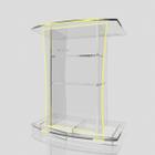 Púlpito Bonito Resistente com Led, Gravação Igreja e Empresas