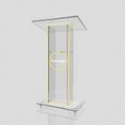 Púlpito Bonito Resistente Com Led Gravação Igreja E Empresas