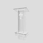 Púlpito Bonito Resistente Com Led Gravação Igreja E Empresas