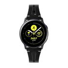 Pulseira 20mm Couro V compativel com Samsung Galaxy Watch 3 41mm, Galaxy Watch Active 40mm, Active 2 44mm, Galaxy Watch 42mm