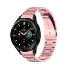 Pulseira 3 Elos Metal Gomada Para Galaxy Watch 4 42mm/ 46mm