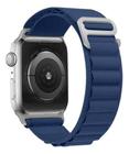 Pulseira Alpine Alpinista Tecido Para SmartWatch Ultra 49mm 45mm 44m Largura 21 - 41mm 40mm 38mm 20 Largura