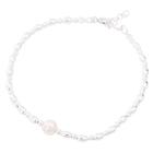 Pulseira Bolinha com Pérola Barroca