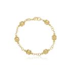 Pulseira Bolinhas Vintage - Ouro Amarelo