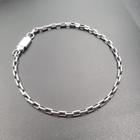 Pulseira Bracelete Aço Inox Prata 17 A 21cm Vários Modelos