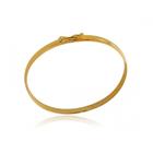 Pulseira Bracelete Em Ouro 18k 4mm