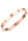 Pulseira Bracelete Feminino Rosê Gold Vanglore 1252 Aço Inoxidável Banhado A Ouro E Garantia 12 meses