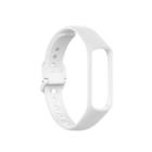 Pulseira Branca Extra Silicone Sport Compatível com Galaxy Fit 2