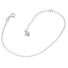 Pulseira Com Corrente De Elos Redondos PRI Style Folheada A Prata Antialérgica