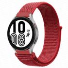 Pulseira Cor Vermelho Nylon tiras autocolantes 20mm Compativel Com SM-Waatch3 Active2 GTS3 GTR42/47mmGTR3/PRO