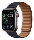 Pulseira Couro Link Iwill Compatível Apple Watch 1 ao Ultra 2 Tamanhos 42 44 45 49mm