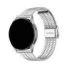 Pulseira de Aço Inoxidável para Samsung Galaxy Watch 4/5/6/7 - 20mm, 40mm e 44mm