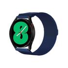 Pulseira de Aço Milanese para Galaxy Watch 4 R860 R870 -Azul