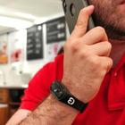 Pulseira de biossegurança Okmom - Cor Preto