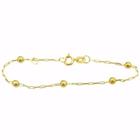 Pulseira De Bolinha 5mm Em Ouro 18k-750